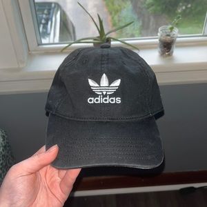 adidas black baseball hat